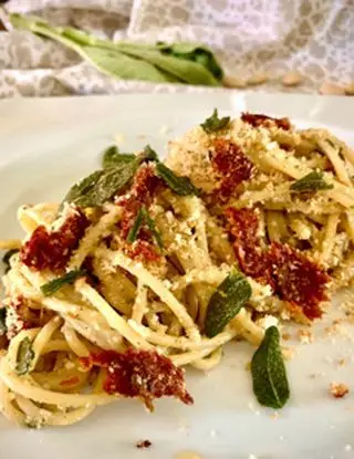 Spaghetti agli agretti