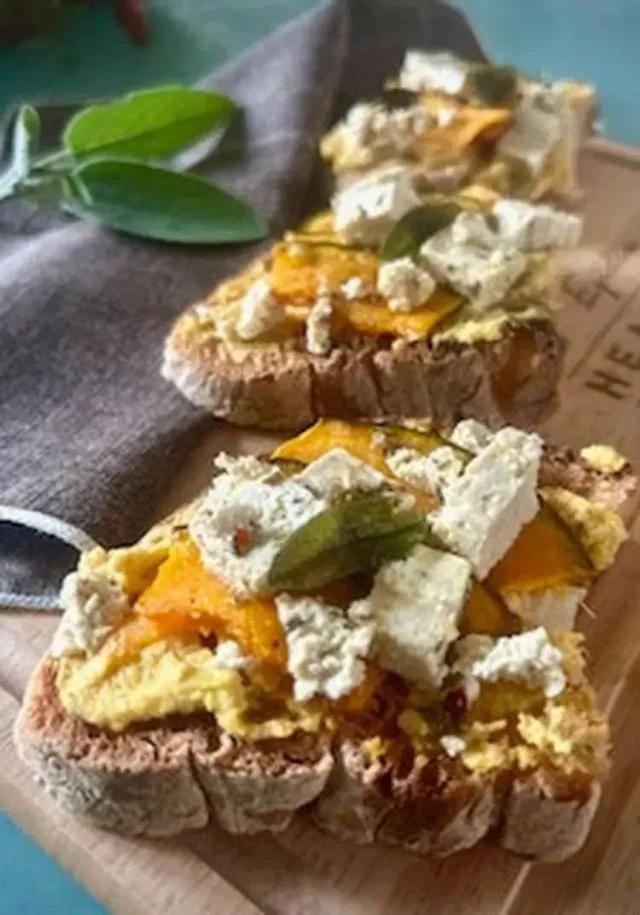 Crostone alla zucca