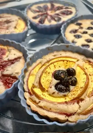 Flan di frutta