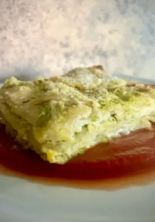 Lasagna verza e patate