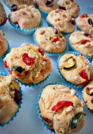 Mini muffin salati