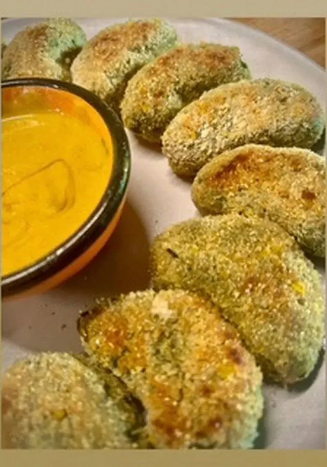 Nuggets di spinaci e tofu