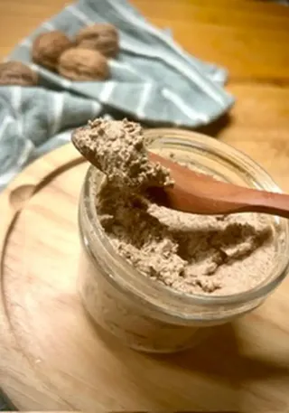 Patè di noci e funghi