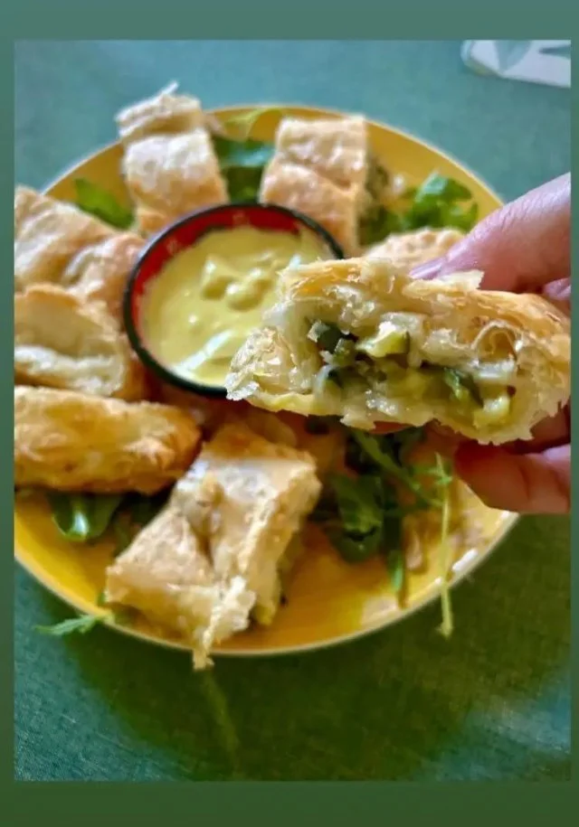 Veg strudel salato alle zucchine