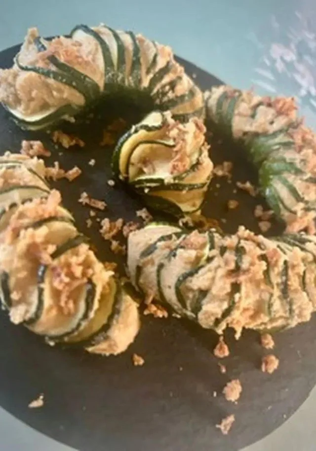 Zucchine a fisarmonica